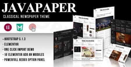 Javapaper – Classic Newspaper Theme javapaper classic newspaper theme plugin - Javapaper - Classic Newspaper Theme
