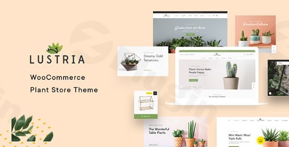 lustria multipurpose plant store wordpress theme plugin - Download WordPress Themes in One Place​