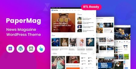 Papermag – News Magazine WordPress Theme papermag news magazine wordpress theme plugin - Papermag - News Magazine Wordpress Theme