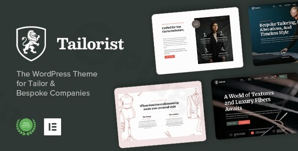 tailorist tailoring fashion wordpress theme plugin - Download WordPress Themes in One Place​