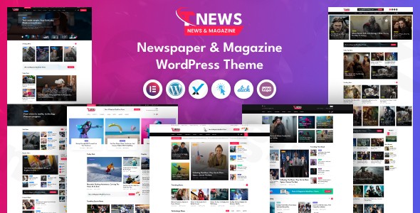 tnews news magazine wordpress theme plugin - Download WordPress Themes in One Place​