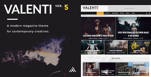 valenti wordpress hd review magazine news theme plugin - Download WordPress Themes in One Place​