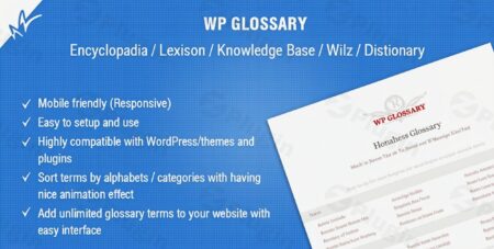 wp glossary encyclopedia lexicon knowledge base wiki dictionary plugin - Wp Glossary - Encyclopedia / Lexicon / Knowledge Base / Wiki / Dictionary