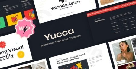 Yucca – WordPress Theme & Personal Portfolio For Creatives yucca wordpress theme personal portfolio for creatives plugin - Yucca - Wordpress Theme & Personal Portfolio For Creatives