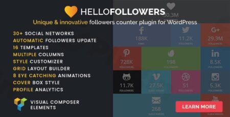 Hello Followers hello followers plugin - Hello Followers