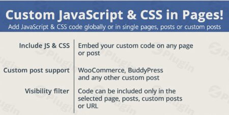 Custom Javascript & Css In Pages! custom javascript css in pages plugin - Downloads