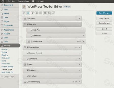 WordPress Toolbar Editor Pro Addon wordpress toolbar editor pro addon plugin - Wordpress Toolbar Editor Pro Addon